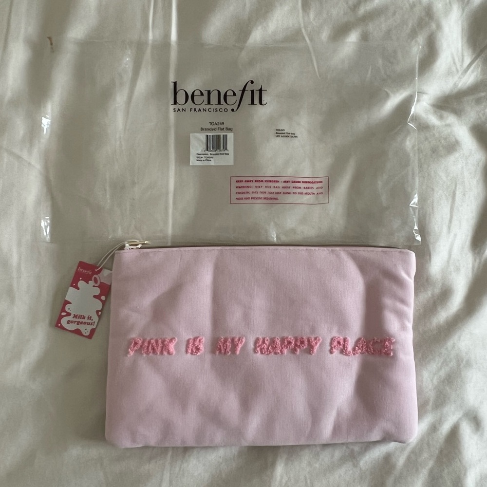 Benefit Make-Up Bag - Made of Milk Fiber
